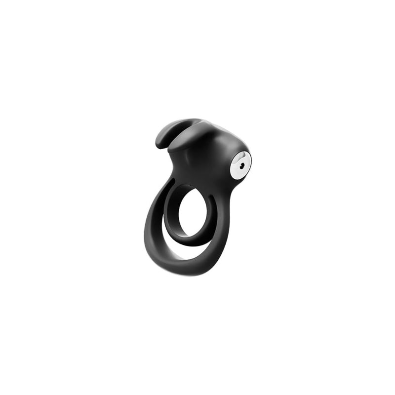 Thunder Bunny Rechargeable Dual Ring - Black Pearl