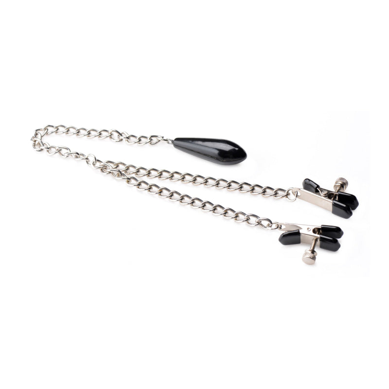 Titty Taunter Nipple Clamps With Weighted Bead