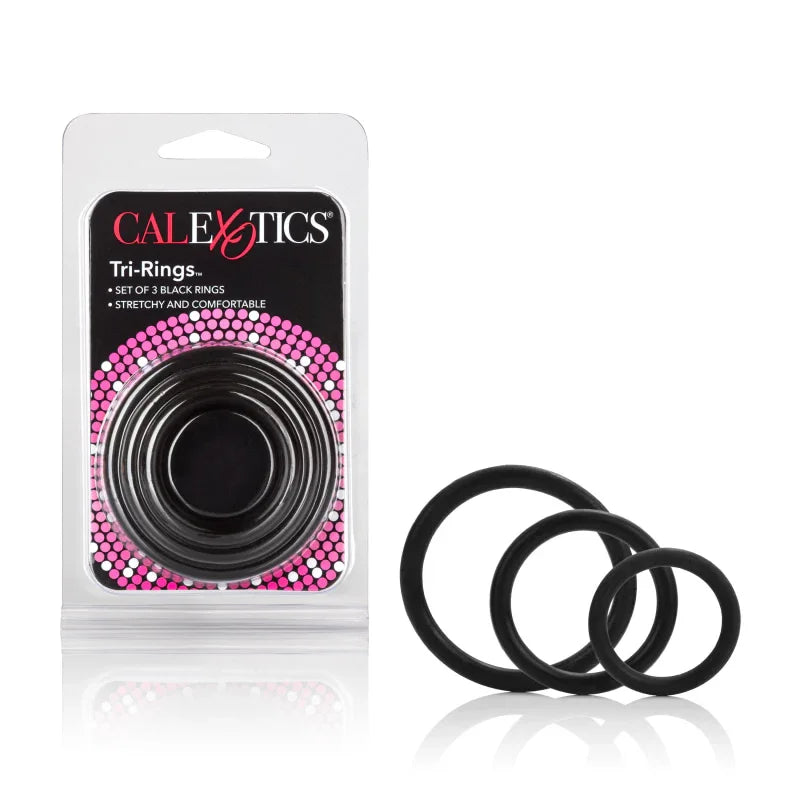 Tri-Rings - Black - MyPleasure