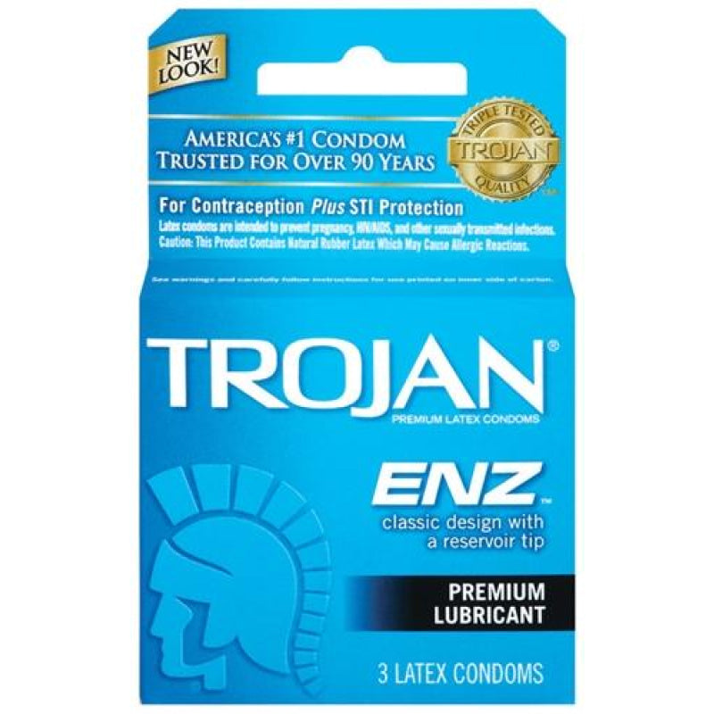 Trojan Enz Lubricated - 3 Pack