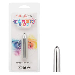 Turbo Buzz Classic Mini Bullet - Silver - MyPleasure