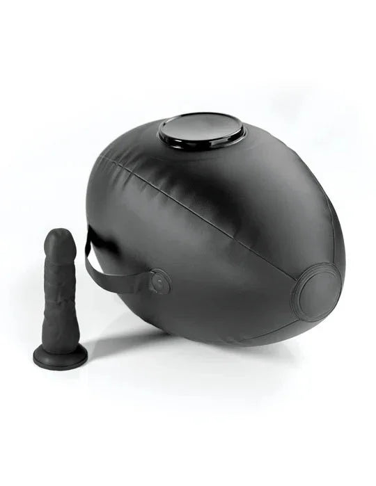 Fetish Fantasy Series Body Dock Inflatable Love Ball - Black