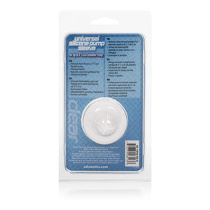 Universal Silicone Pump Sleeve - Clear - MyPleasure