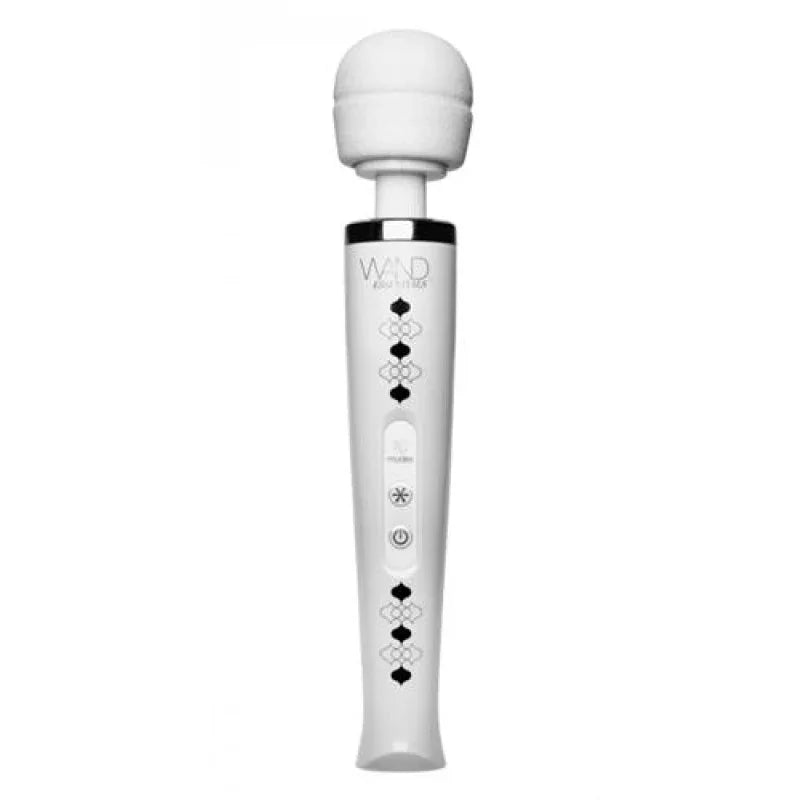 Utopia 10 Function Cordless Rechargeable Wand Massager - White - MyPleasure
