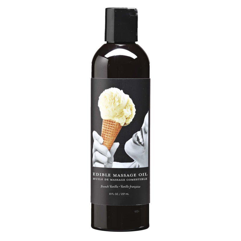 Vanilla Edible Massage Oil 8oz