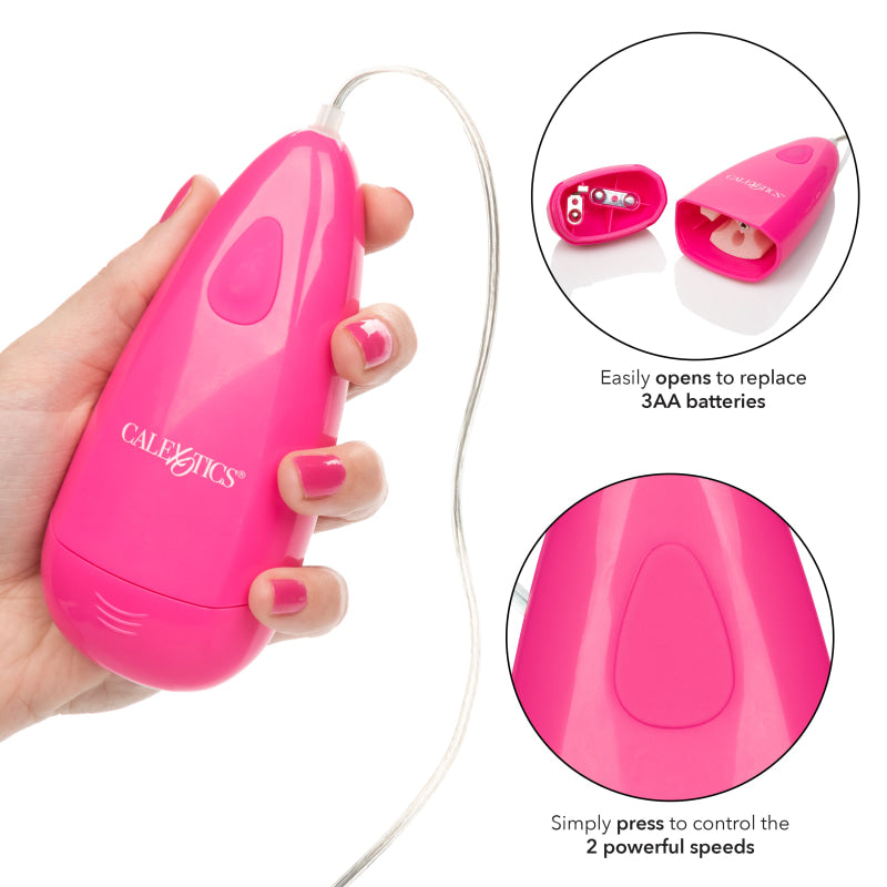 Waterproof Gyrating Bullet - Pink