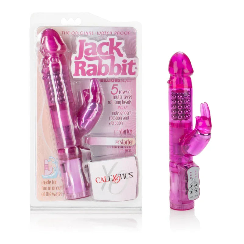 Waterproof Jack Rabbit 5 Rows - Pink - MyPleasure