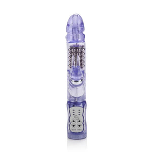 Waterproof Jack Rabbit 5 Rows - Purple - MyPleasure