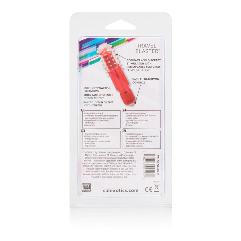 Waterproof Travel Baster - Red