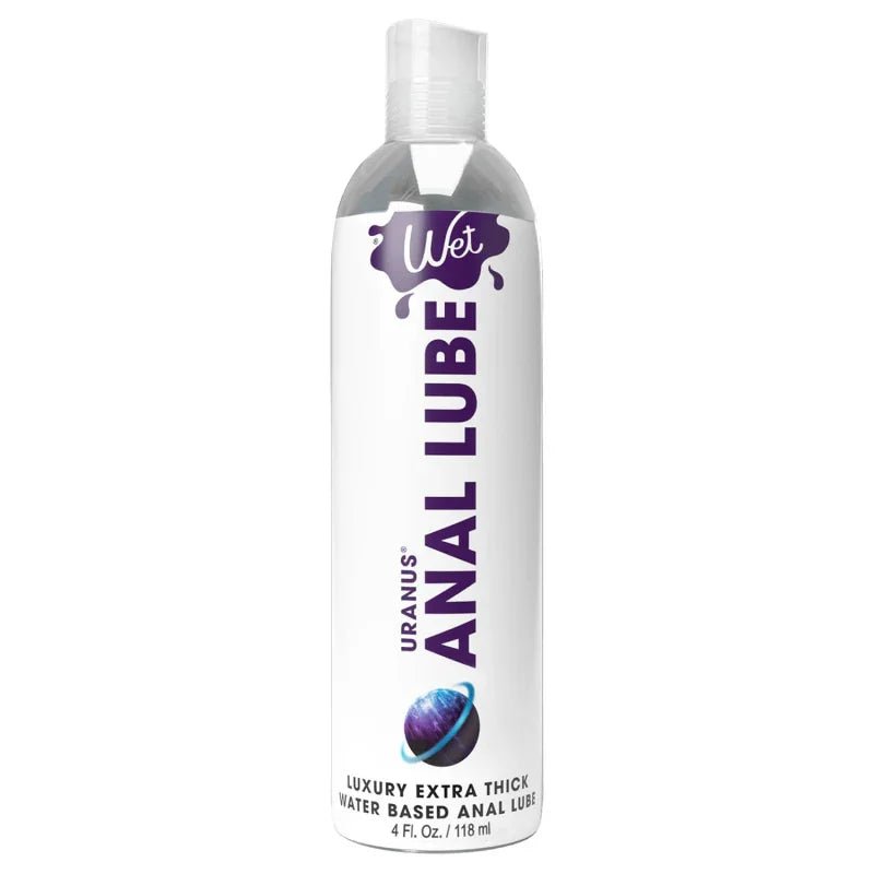 Wet Anal Lube 4oz Uranus Extra Thick Water Based - MyPleasure