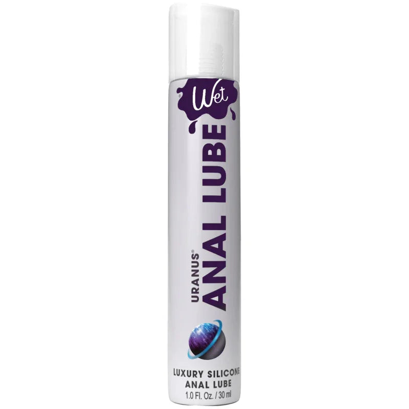 Wet Uranus Anal Lube - Premium Silicone Based Lubricant 1.0 Oz