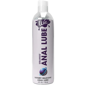 Wet Uranus Anal Lube - Premium Silicone Based Lubricant 4 Oz - MyPleasure