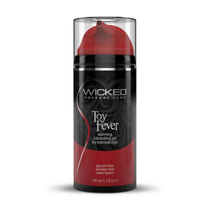 Wicked Toy Fever Warming Lubricating Gel Water Based for Intimate Toys 3.3 Ounce - MyPleasure