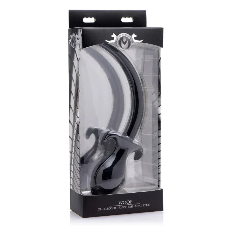 Xl Silicone Puppy Tail Butt Plug