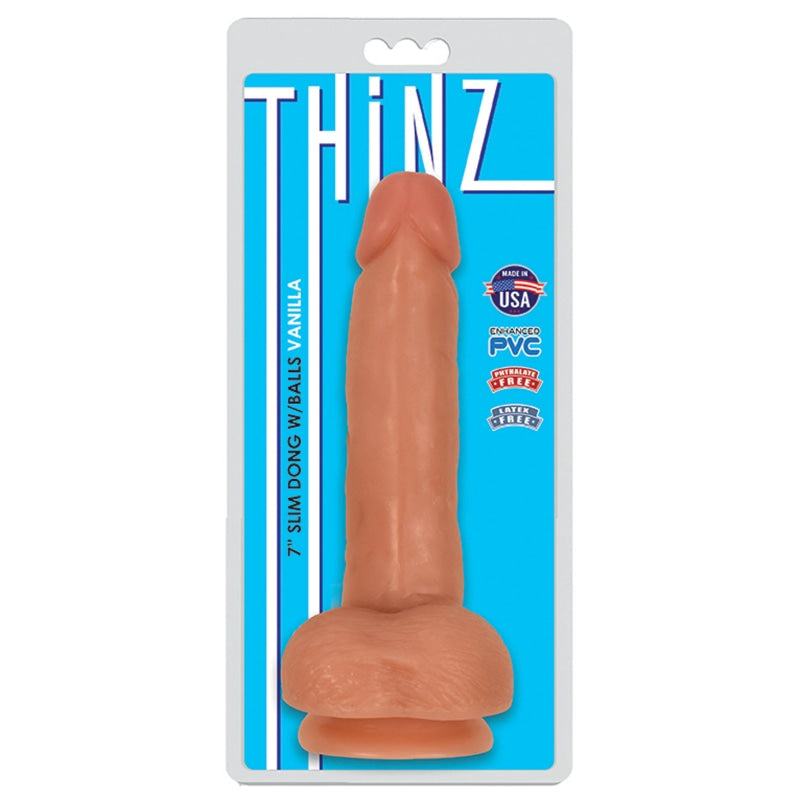 7" Slim Dong With Balls - Vanilla