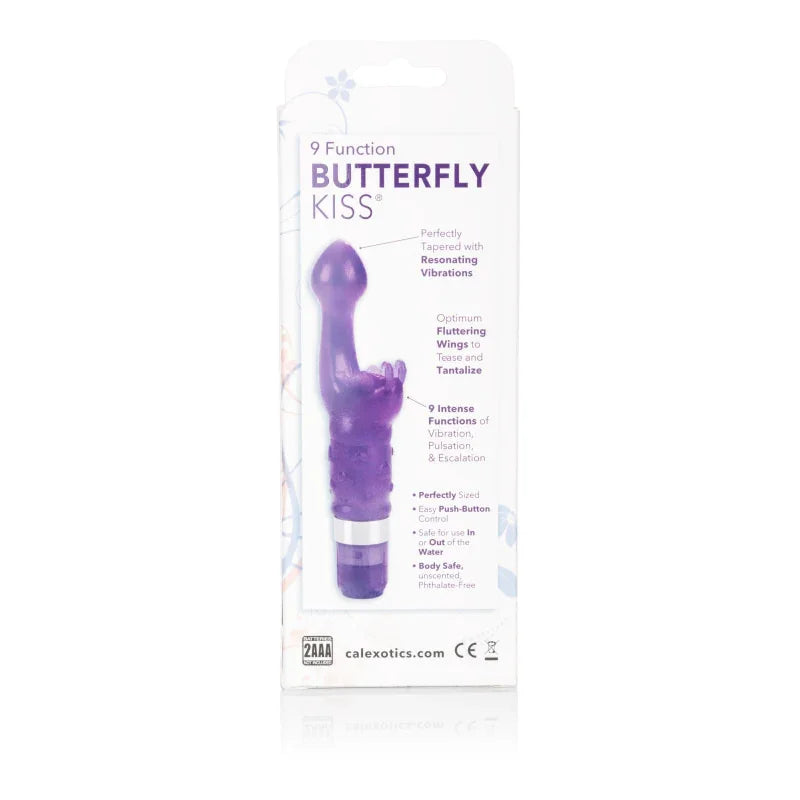 9 Function Butterfly Kiss - Platinum Edition - Purple - MyPleasure