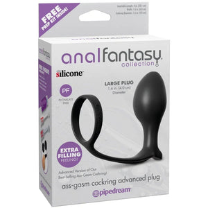 Anal Fantasy Collection Ass Gasm Cockring Advanced Plug