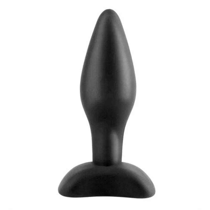 Anal Fantasy Collection Mini Silicone Plug - Black