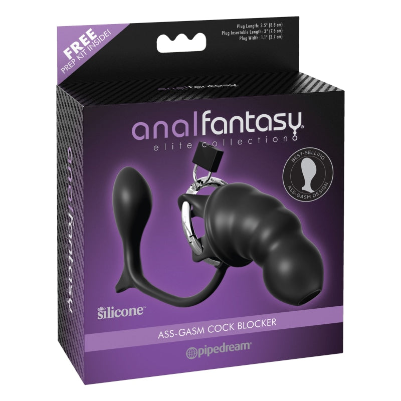 Anal Fantasy Elite Ass-Gasm Cock Blocker