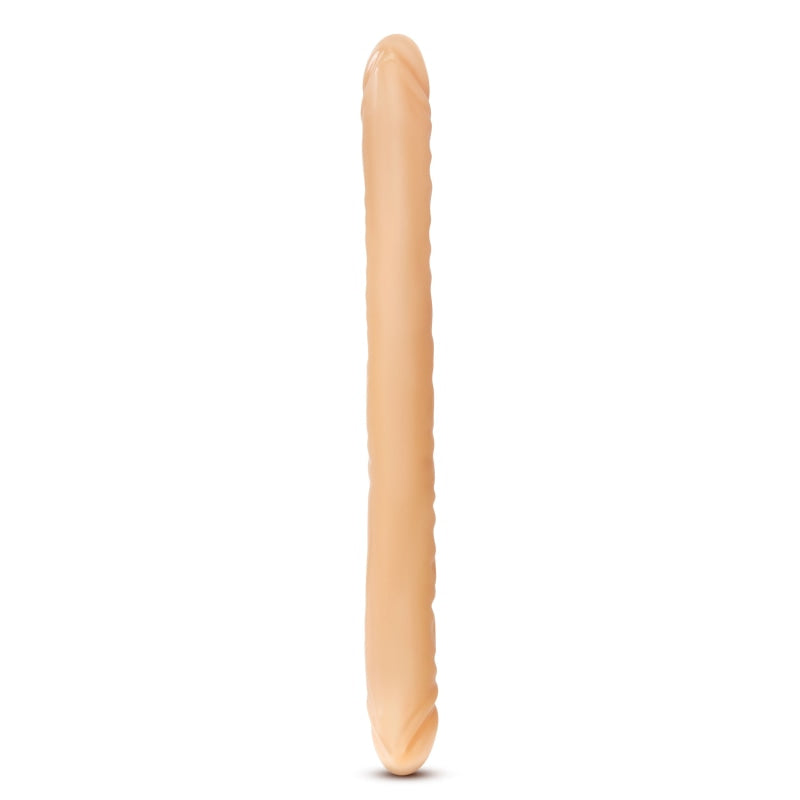 B Yours 18" Double Dildo - Beige