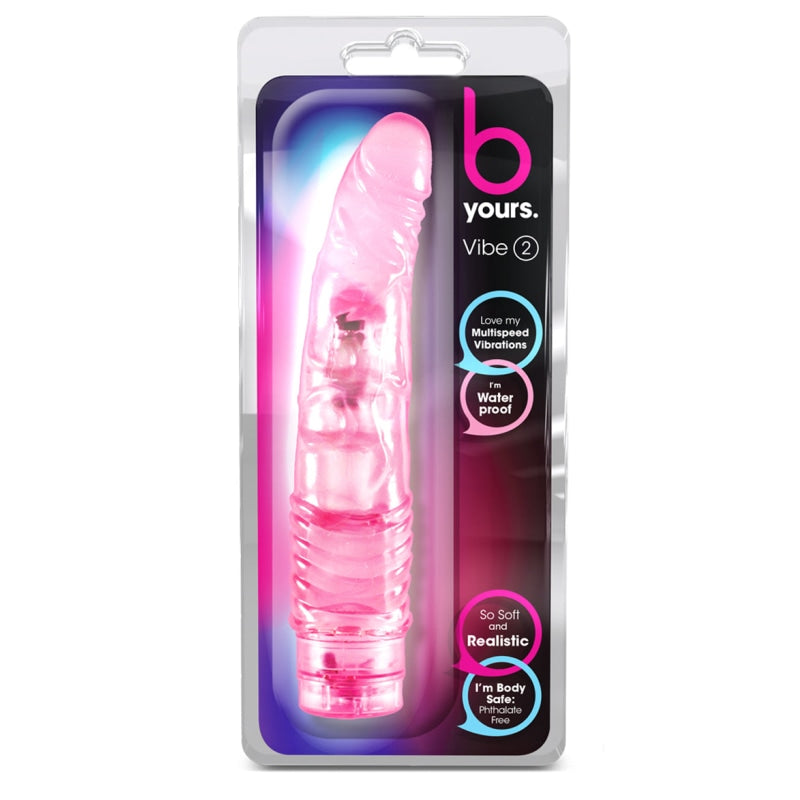 B Yours Cock Vibe #2 - Pink