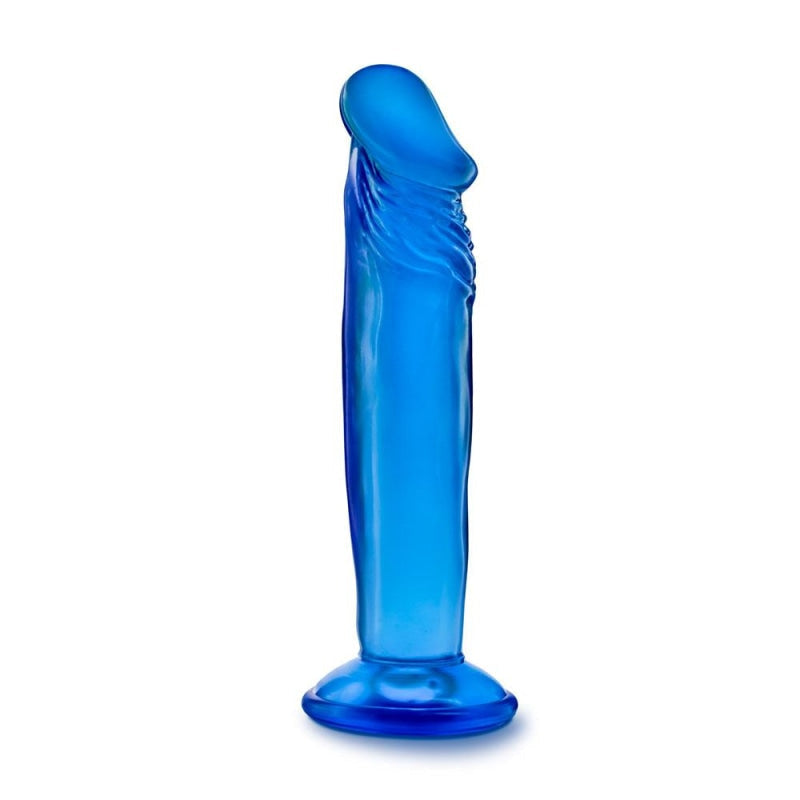 B Yours - Sweet n' Small 6 Inch Dildo With Suction Cup - Blue