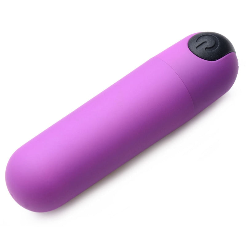 Bang Vibrating Bullet With Remote Control - Purple