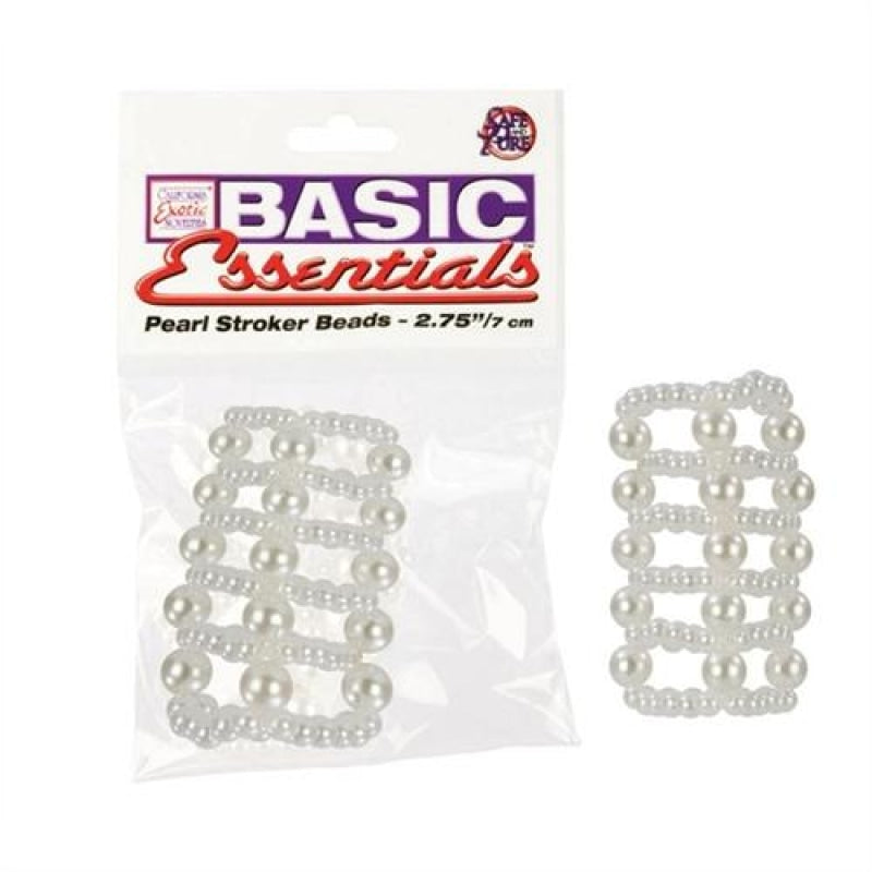 Basic Pearl Stroker Beads - Large