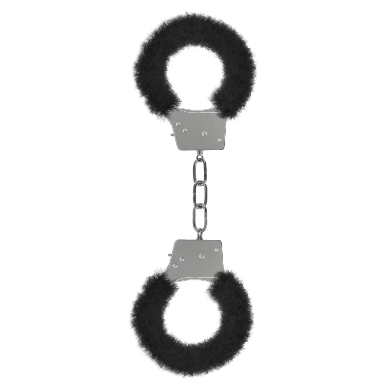 Beginner's Furry Handcuffs - Black