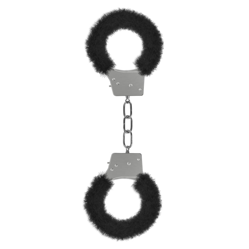 Beginner's Furry Handcuffs - Black