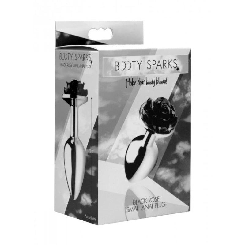 Black Rose Anal Plug - Large