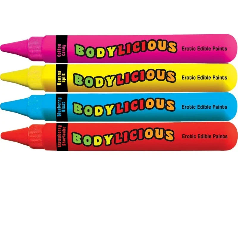 Bodylicious Edible Body Pens - 4pk. - Assorted Flavors - MyPleasure