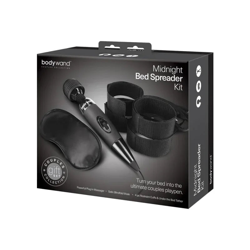 Bodywand Midnight Bed Spreader Kit - MyPleasure