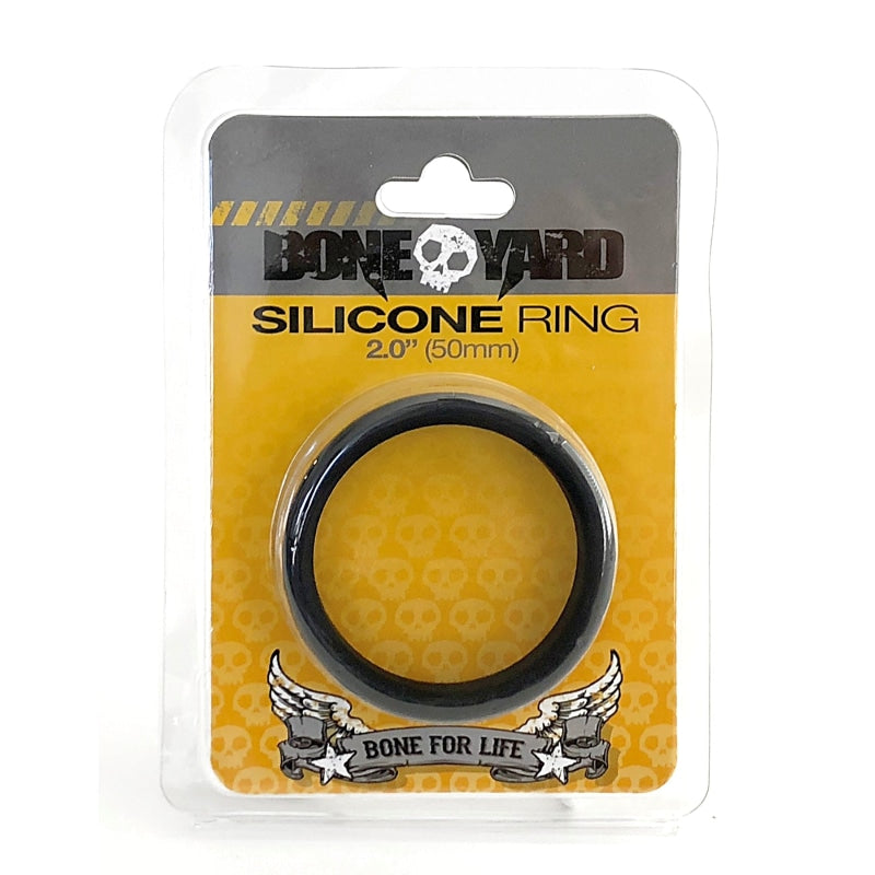 Boneyard Silicone Ring 50mm - Black