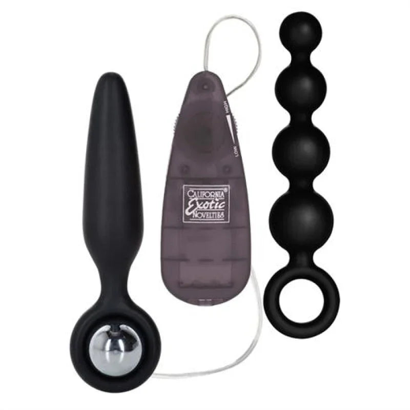 Booty Call Booty Vibro Kits - Black - MyPleasure