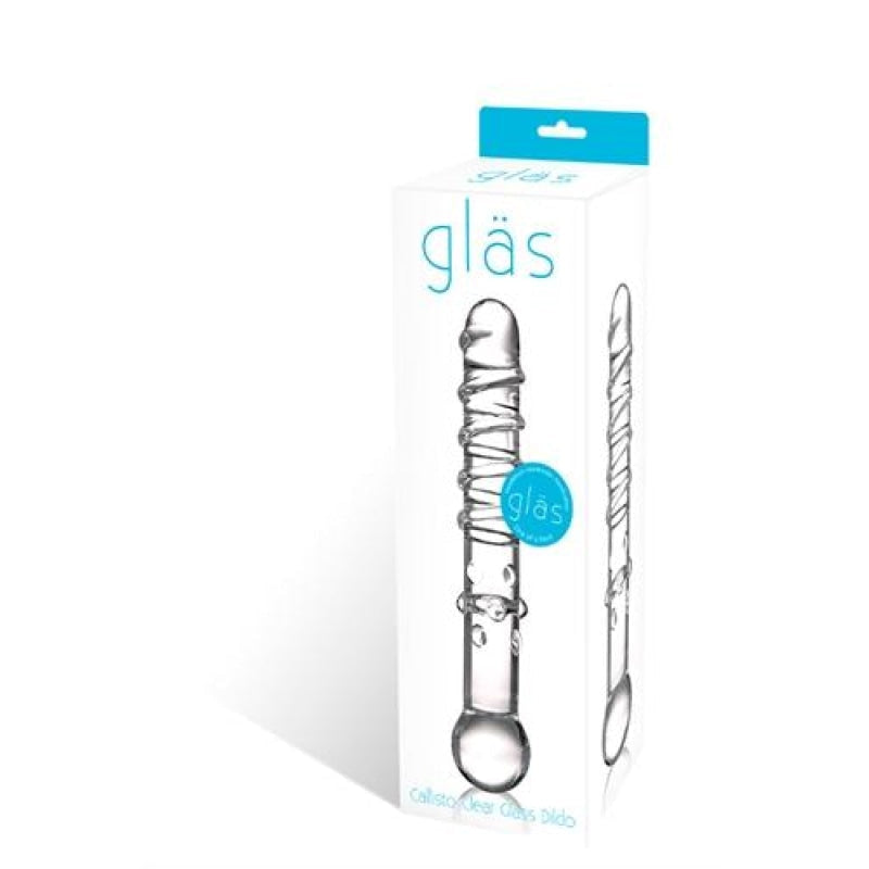 Callisto Clear Glass Dildo