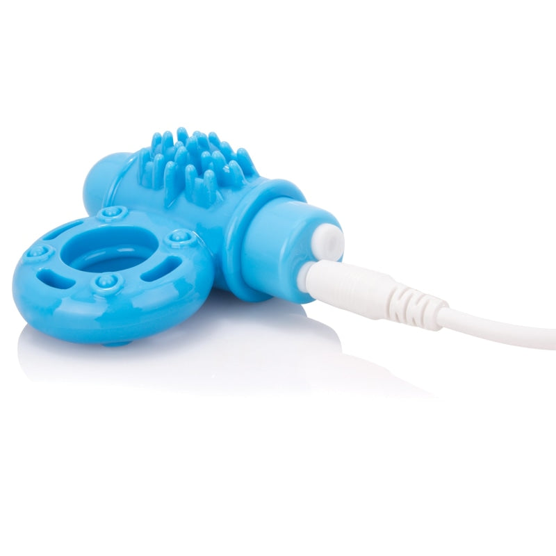 Charged Owow Rechargeable Vibe Ring - Blue