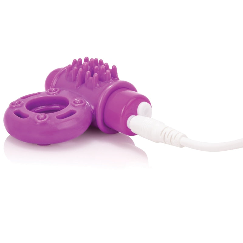 Charged Owow Rechargeable Vibe Ring - Purple