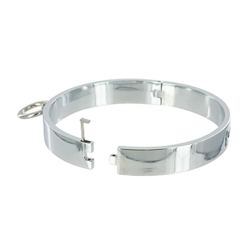 Chrome Slave Collar - Small/ Medium