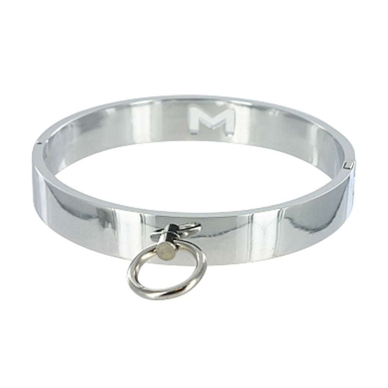 Chrome Slave Collar - Small/ Medium