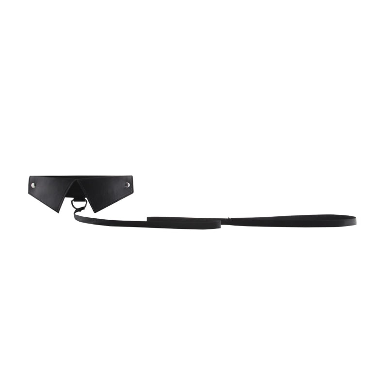 Classic Collar W / Leash - Black OU-OU144BLK