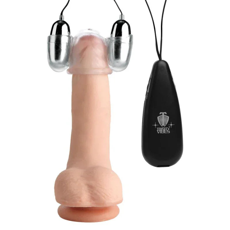 Clear Multi -Speed Vibrating Head Teaser - MyPleasure