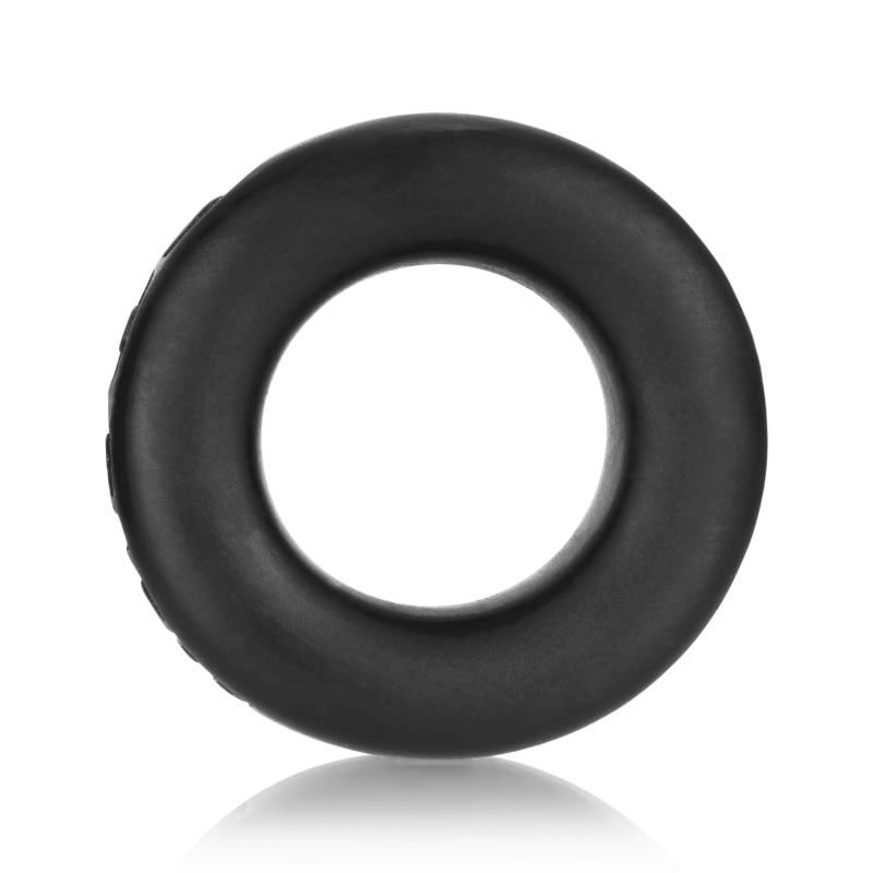 Cock T Comfort Cockring by Atomic Jock Silicone Smoosh - Black - Lgbtqiap2