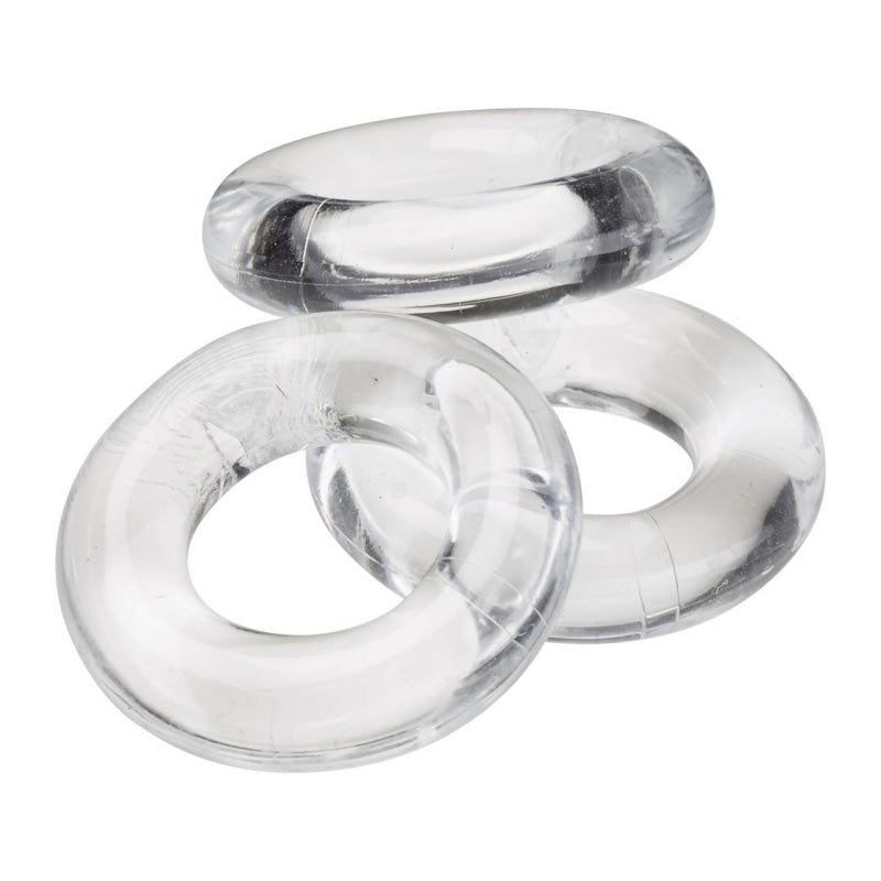 Cockring Combo Clear - Cockrings