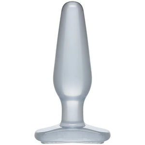Crystal Jellies Butt Plug - Medium - Clear