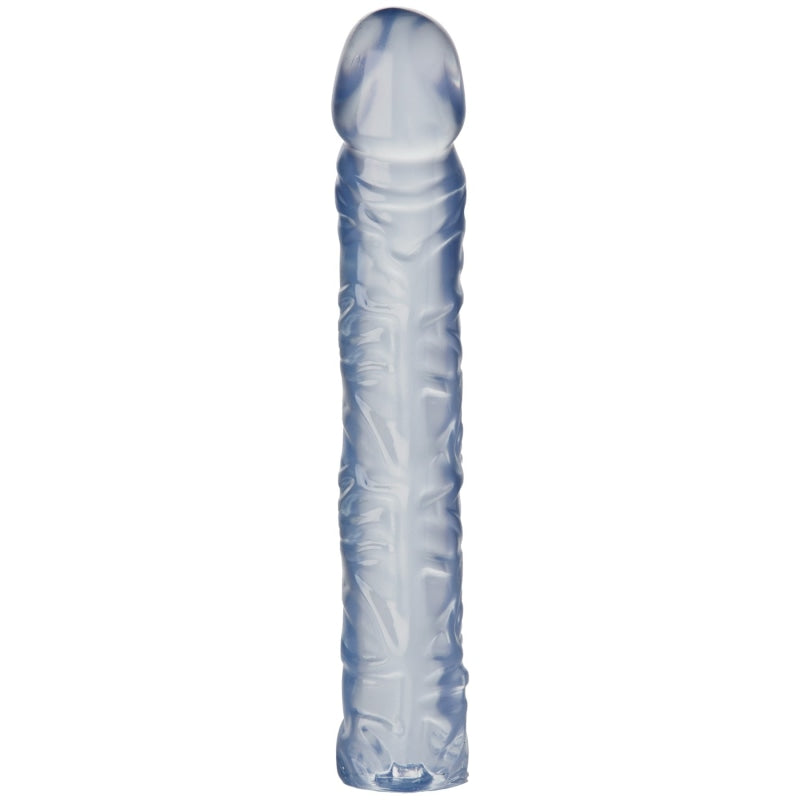 Crystal Jellies Classic Dong 10 Inch - Clear