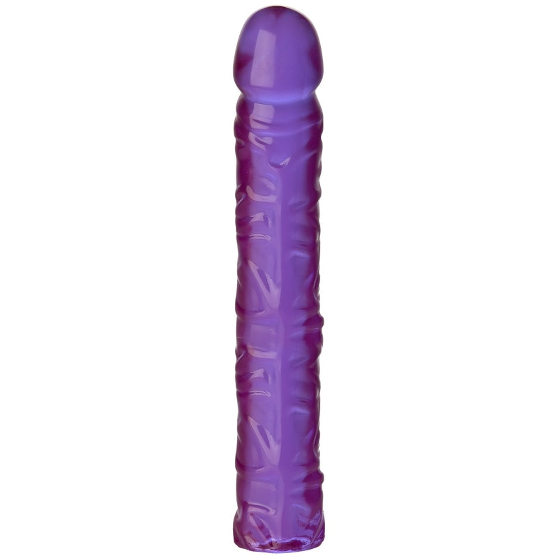 Crystal Jellies Classic Dong 10 Inch - Purple