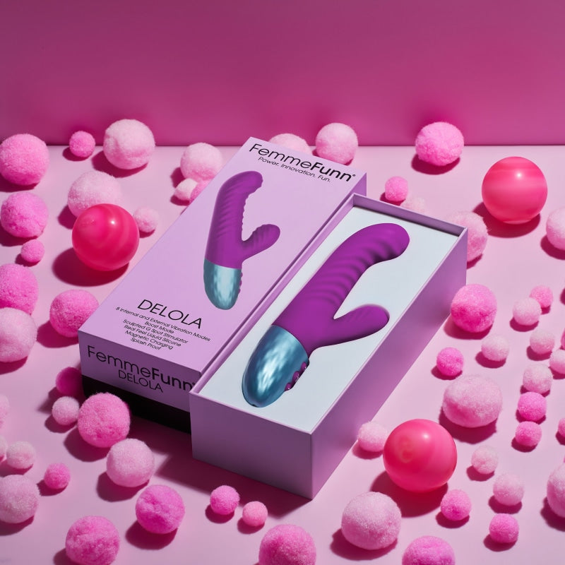 Delola Liquid Silicone Rabbit - Vibrators