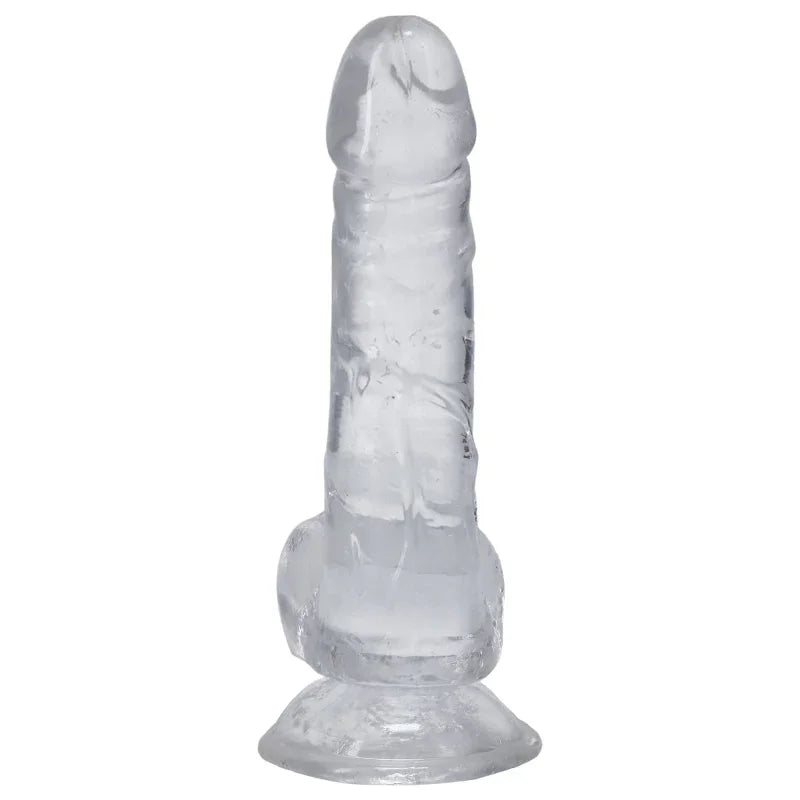 Dick in a Bag 6 Inch - Clear