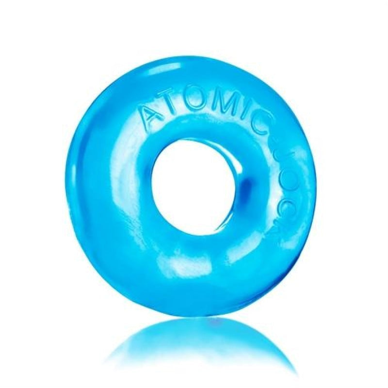 Do-Nut-2 Large Atomic Jock Cockring - Ice Blue